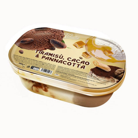 TIRAMISU', CACAO E PANNA COTTA  -  PZ4 X 1KG