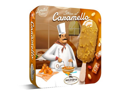 STECCO AL CARAMELLO  -  PZ6 X 210GR