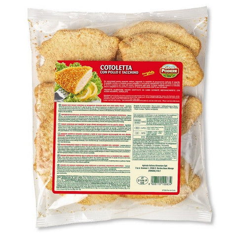 COTOLETTA TACCHINO / POLLO  -  PZ4 X 1KG