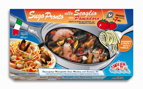 SUGO PRONTO ALLO SCOGLIO CON POMODORO  -  PZ10 X 300GR