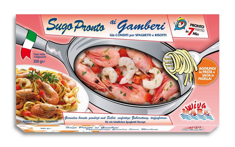 SUGO PRONTO AI GAMBERI  -  PZ10 X 250GR