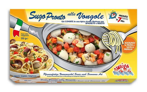 SUGO PRONTO ALLE VONGOLE  -  PZ10 X 350GR