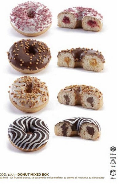 DONUT MIXED BOX  -  PZ48 X 73GR