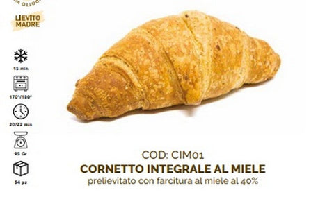 CORNETTO INTEGRALE AL MIELE  -  PZ60 X 95GR