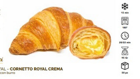 CORNETTO ROYAL ALLA CREMA  -  PZ50 X 95GR